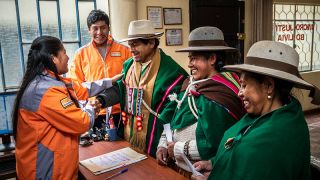 donar muebles la paz Fundación Microjusticia Bolivia