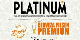 Platinum es una cerveza con cuerpo, de color intenso, con rasgos artesanales, y rescata el sabor de la cerveza bolivianana de los anos 90's
